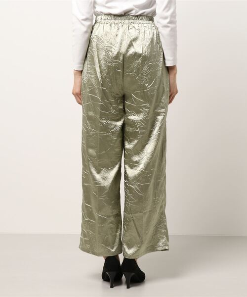 Mysa&Liina（ミーサリーナ）の「サテンパンツ（その他パンツ・レディース・グリーン/ブラウン/ベージュ・M）」の21枚目の写真