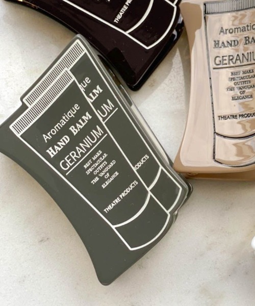 THEATRE PRODUCTS（シアタープロダクツ）の「COSMETIC TUBE HAIR CLIP / THEATRE PRODUCTS（バレッタ/ヘアクリップ・レディース・グレー/アイボリー/パープル/ホワイト・FREE）」の4枚目の写真