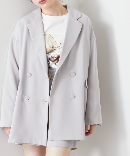 【超美品】and per se アンパスィ オリーブグリーンジャケットLL and per se オリーブジャケット LL and per se アンパスィ 軽量