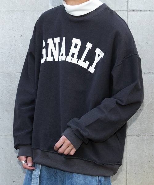 PairPair（ペアペア）の「ヘビーウェイトBIGロゴスウェット(ユニセックス)（スウェット・メンズ・ライトグレー/グリーン/スミクロ・MEDIUM/LARGE）」の19枚目の写真