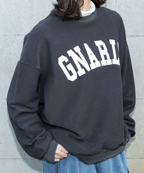 PairPair（ペアペア）の「ヘビーウェイトBIGロゴスウェット(ユニセックス)（スウェット・メンズ・ライトグレー/グリーン/スミクロ・MEDIUM/LARGE）」の11枚目の写真