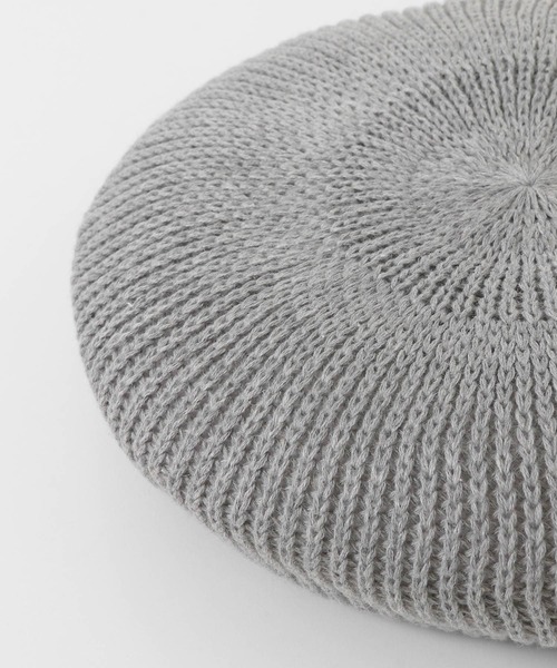 URBAN RESEARCH DOORS（アーバンリサーチドアーズ）の「綿麻ベレー(KIDS)（ハンチング/ベレー帽・キッズ・ネイビー/グレー系その他・ONE）」の8枚目の写真