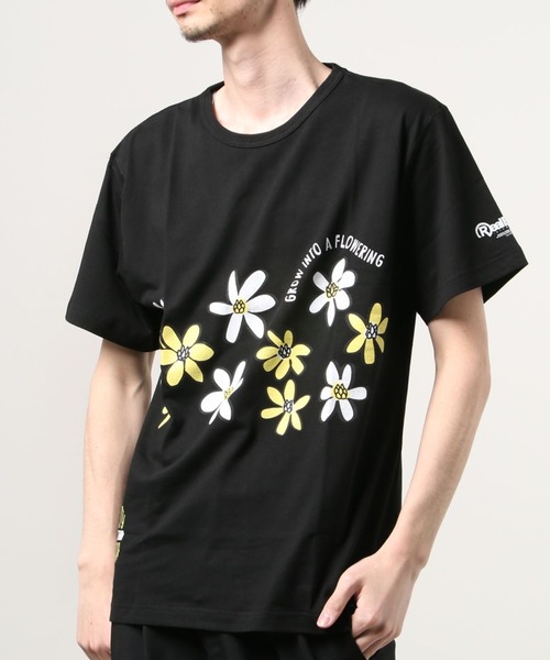 RealBvoice(リアルビーヴォイス)の「REAL B VOICE/リアルビーボイス Tシャツ 10231-10937(Tシャツ/カットソー・メンズ・ベージュ/ホワイト/ブラック・M/XL/L)」の3枚目の写真