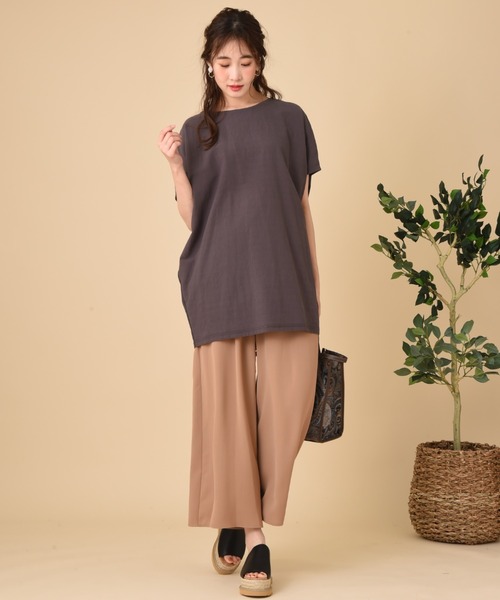 INTERPLANET（インタープラネット）の「エシカルポリパンツ（その他パンツ・レディース・ライトグレー/ブラウン/カーキ・FREE）」の13枚目の写真