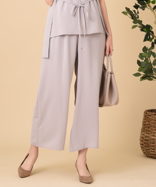 INTERPLANET（インタープラネット）の「エシカルポリパンツ（その他パンツ・レディース・ライトグレー/ブラウン/カーキ・FREE）」の6枚目の写真