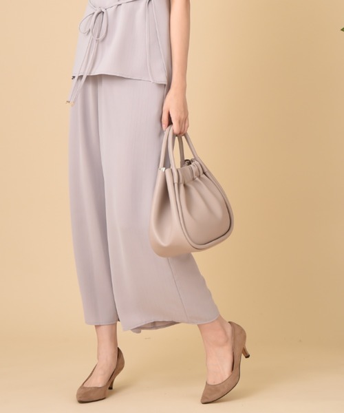 INTERPLANET（インタープラネット）の「エシカルポリパンツ（その他パンツ・レディース・ライトグレー/ブラウン/カーキ・FREE）」の7枚目の写真