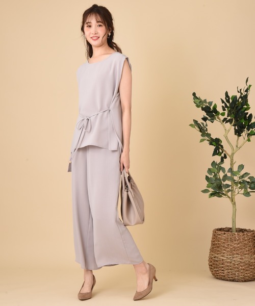 INTERPLANET（インタープラネット）の「エシカルポリパンツ（その他パンツ・レディース・ライトグレー/ブラウン/カーキ・FREE）」の8枚目の写真