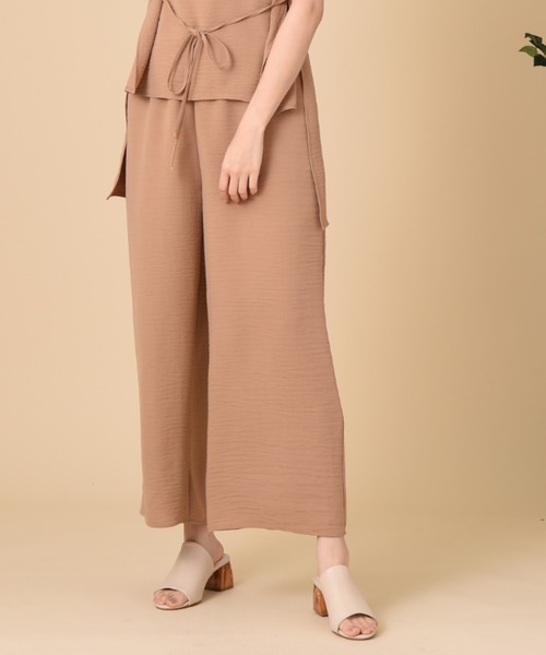 INTERPLANET（インタープラネット）の「エシカルポリパンツ（その他パンツ・レディース・ライトグレー/ブラウン/カーキ・FREE）」の14枚目の写真