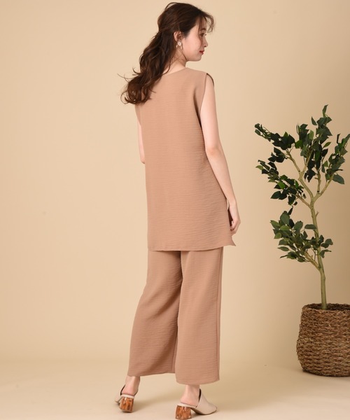 INTERPLANET（インタープラネット）の「エシカルポリパンツ（その他パンツ・レディース・ライトグレー/ブラウン/カーキ・FREE）」の16枚目の写真