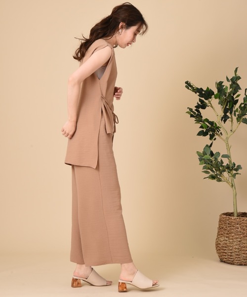 INTERPLANET（インタープラネット）の「エシカルポリパンツ（その他パンツ・レディース・ライトグレー/ブラウン/カーキ・FREE）」の17枚目の写真