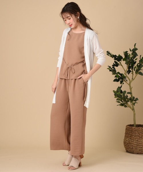 INTERPLANET（インタープラネット）の「エシカルポリパンツ（その他パンツ・レディース・ライトグレー/ブラウン/カーキ・FREE）」の20枚目の写真