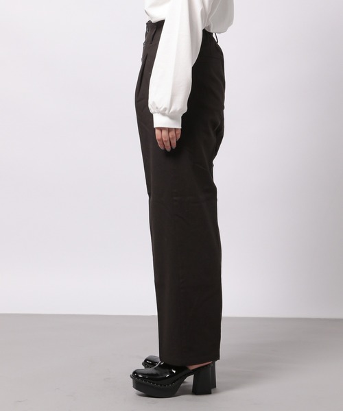 PAGEBOY(ページボーイ)の「リネンコンフロントボタンパンツ(その他パンツ・レディース・ブラック/オリーブ/グレイッシュベージュ・FREE)」の12枚目の写真