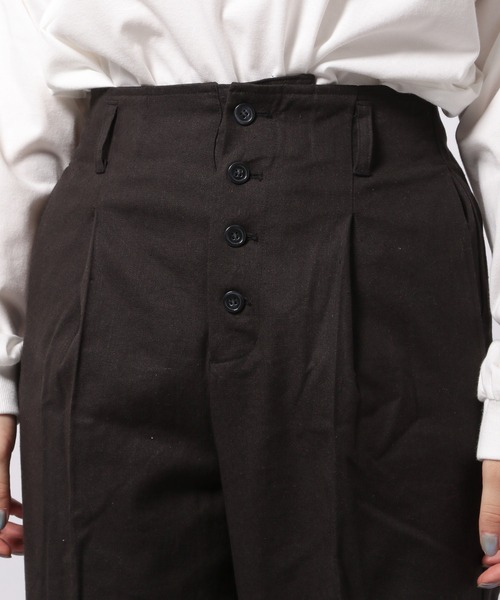 PAGEBOY(ページボーイ)の「リネンコンフロントボタンパンツ(その他パンツ・レディース・ブラック/オリーブ/グレイッシュベージュ・FREE)」の16枚目の写真