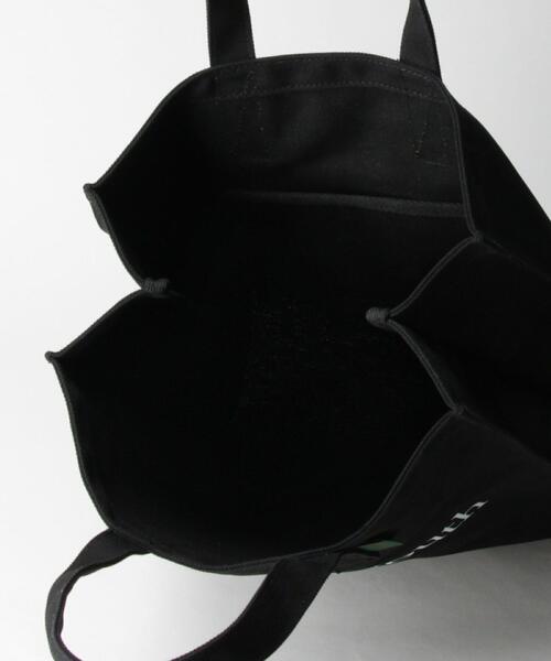 BEAUTY&YOUTH UNITED ARROWS（ビューティーアンドユースユナイテッドアローズ）の「BY SOUVENIR キャンバス トートバッグ M（トートバッグ・メンズ・ホワイト/ブラック・FREE）」の5枚目の写真