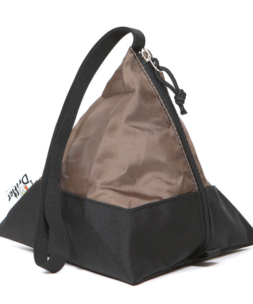 Drifter(ドリフター)の「TETRA POUCH/テトラポーチ(ハンドバッグ・レディース・ブラック×ブラック/ダークブラウン系1/ベージュ×ブラック/レオパード・FREE)」の8枚目の写真