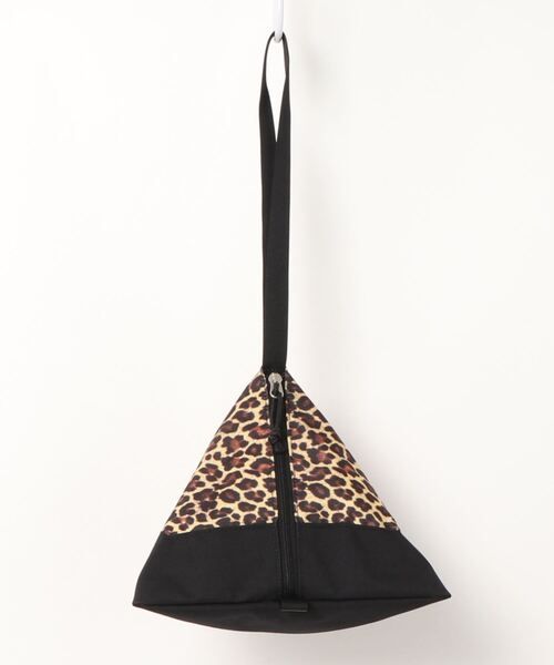 Drifter(ドリフター)の「TETRA POUCH/テトラポーチ(ハンドバッグ・レディース・ブラック×ブラック/ダークブラウン系1/ベージュ×ブラック/レオパード・FREE)」の21枚目の写真