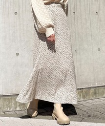 SLURR | 【再入荷】花柄マーメイドロングスカート(スカート)