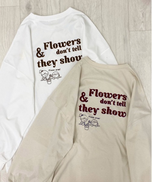 apres jour（アプレジュール）の「アソートビッグスリットロンT【ZOZOTOWN限定アイテム】（Tシャツ/カットソー・レディース・オフホワイト/ホワイト系その他/ホワイト系その他3/アイボリー/ブラック系その他/ミント/ダークブルー/ブラック/ラベンダー/ホワイト系その他2・フリー/X-LARGE）」の3枚目の写真