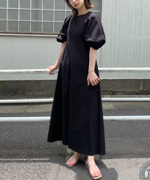 セール バックオープンパフスリーブワンピース ロングワンピース ワンピース Ciaopanic チャオパニック のファッション通販 Zozotown