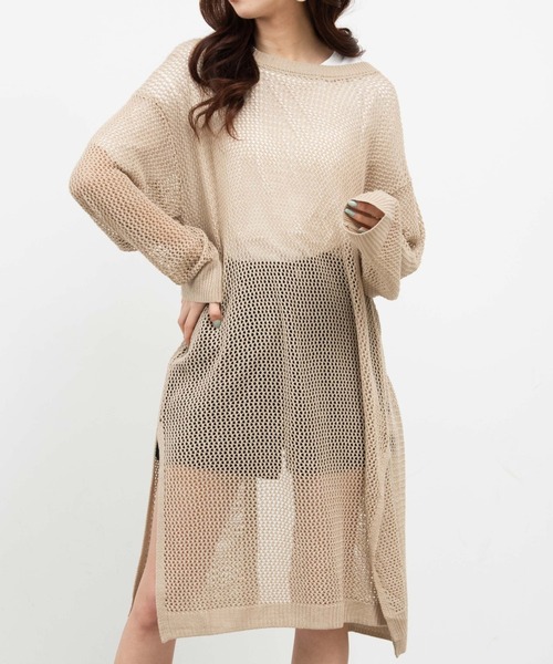 Wego ウィゴー の Wego 2点セット マルチwaytシャツセットメッシュワンピース ワンピース Wear