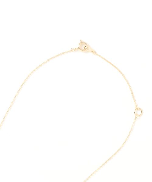 mystic（ミスティック）の「[eau un bijou] s.hoof(necklace)（ネックレス・レディース・ゴールド・ONE SIZE）」の3枚目の写真