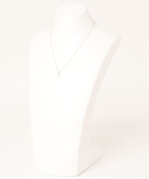 mystic（ミスティック）の「[eau un bijou] s.hoof(necklace)（ネックレス・レディース・ゴールド・ONE SIZE）」の2枚目の写真