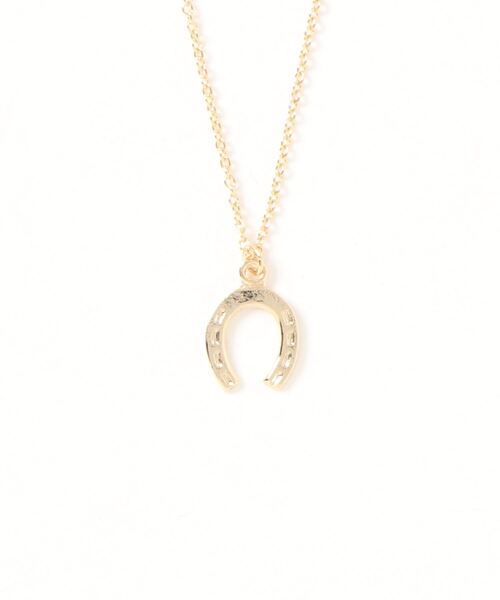 mystic（ミスティック）の「[eau un bijou] s.hoof(necklace)（ネックレス・レディース・ゴールド・ONE SIZE）」の7枚目の写真