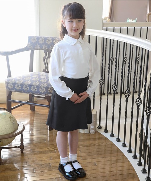 セール】無地ポンチキュロット ラップキュロット（スカート