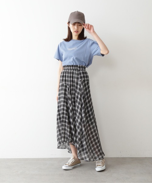 FREE'S MART（フリーズマート）の「◆アウトロックロゴプリントＴシャツ（Tシャツ/カットソー・レディース・ホワイト/ブラック/ブルー・FREE）」の11枚目の写真