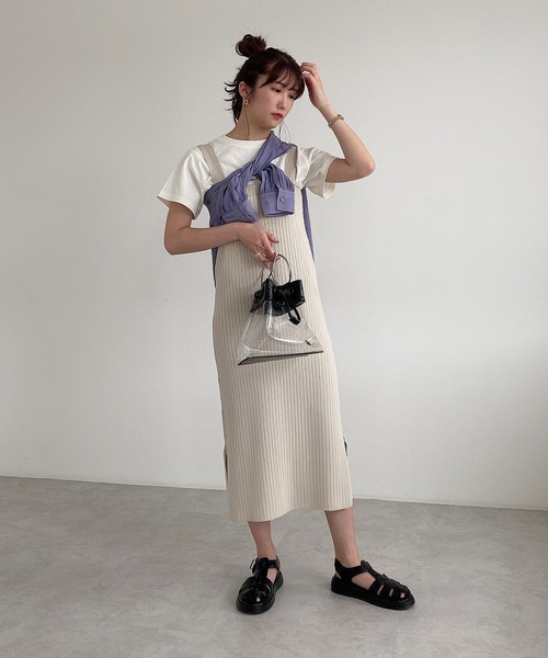 FREE'S MART（フリーズマート）の「◆アウトロックロゴプリントＴシャツ（Tシャツ/カットソー・レディース・ホワイト/ブラック/ブルー・FREE）」の4枚目の写真