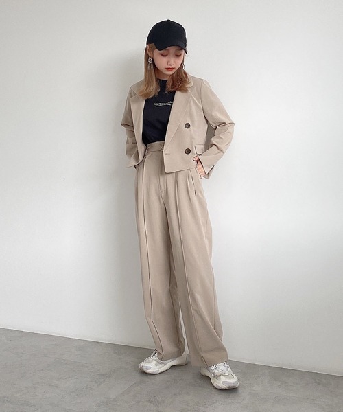 FREE'S MART（フリーズマート）の「◆アウトロックロゴプリントＴシャツ（Tシャツ/カットソー・レディース・ホワイト/ブラック/ブルー・FREE）」の7枚目の写真