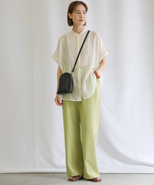 select MOCA(セレクトモカ)の「ソフトフェイクレザーミニショルダーバッグ(ショルダーバッグ・レディース・ブラック/パープル/アイボリー・FREE)」の6枚目の写真