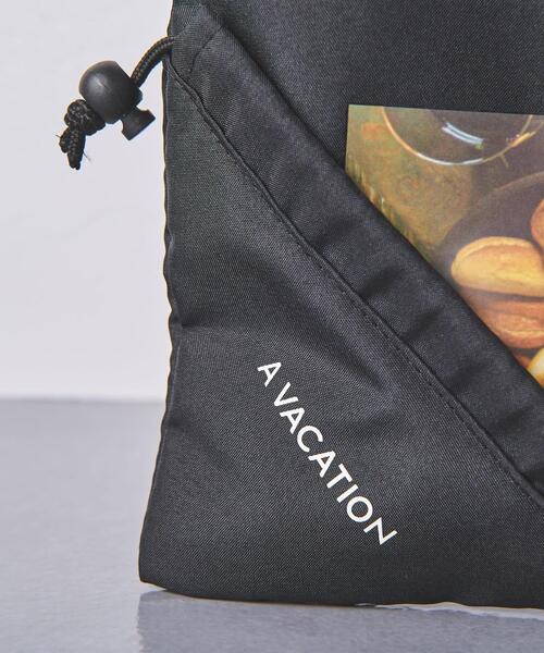 A VACATION(アヴァケーション)の「<A VACATION(ア ヴァケーション)>POCKETABLE BAG-united LOVE project 2021†◆(エコバッグ/サブバッグ・レディース・ブラック・FREE)」の7枚目の写真