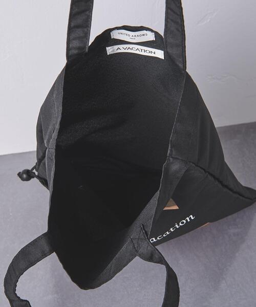 A VACATION(アヴァケーション)の「<A VACATION(ア ヴァケーション)>POCKETABLE BAG-united LOVE project 2021†◆(エコバッグ/サブバッグ・レディース・ブラック・FREE)」の11枚目の写真