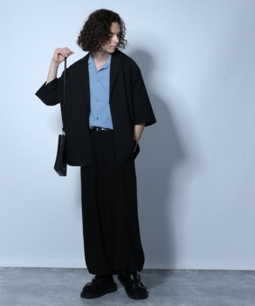 HARE（ハレ）の「モダールカイキンシャツSS(HARE)（シャツ/ブラウス・メンズ・ホワイト/パープル/ブルー/ブラック/グレー/グレー系その他・SMALL/MEDIUM）」の15枚目の写真