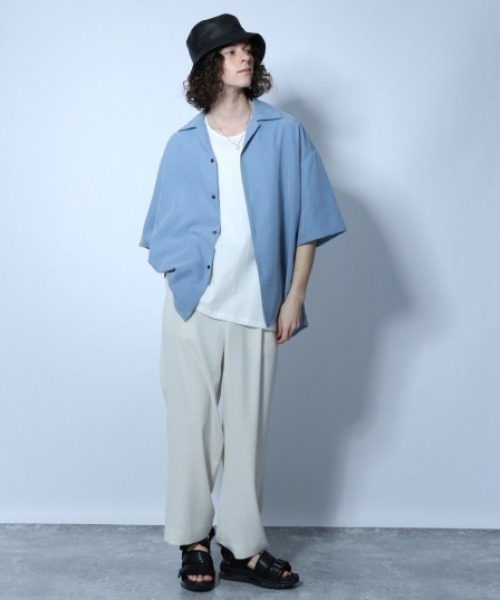 HARE（ハレ）の「モダールカイキンシャツSS(HARE)（シャツ/ブラウス・メンズ・ホワイト/パープル/ブルー/ブラック/グレー/グレー系その他・SMALL/MEDIUM）」の20枚目の写真