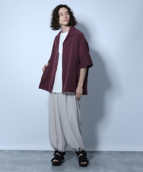 HARE（ハレ）の「モダールカイキンシャツSS(HARE)（シャツ/ブラウス・メンズ・ホワイト/パープル/ブルー/ブラック/グレー/グレー系その他・SMALL/MEDIUM）」の18枚目の写真