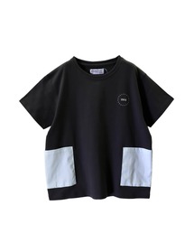 go slow caravan | MOVENPICK / モーベンピック　サイドポケット付きワンポイント刺繍Tシャツ (M4)(Tシャツ/カットソー)