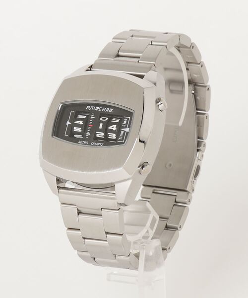 FUTURE FUNK(フーチャーファンク)の「【FUTUREFUNK】トノーケースモデル FF101-SV-MT(アナログ腕時計・メンズ・シルバー系その他・FREE)」の3枚目の写真