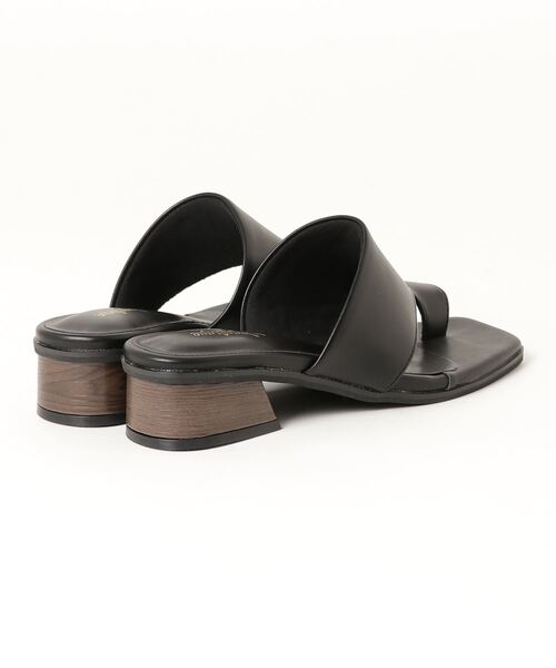 Angelique（アンジェリーク）の「Angelique  47050（サンダル・レディース・ブラック/アイボリー/ダークブラウン・S/M/L/LL）」の4枚目の写真