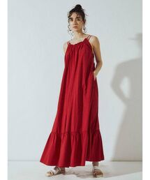 UN3D. | ティアードギャザーキャミワンピース(ワンピース)