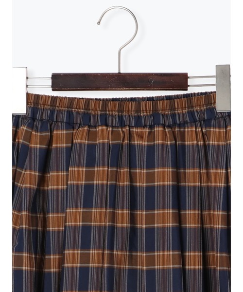 Te chichi（テチチ）の「オーガンジーチェックスカート（スカート・レディース・オフホワイト/チャコールグレー/ネイビー・ﾌﾘ-）」の12枚目の写真