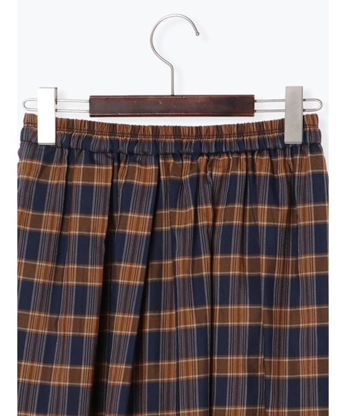 Te chichi（テチチ）の「オーガンジーチェックスカート（スカート・レディース・オフホワイト/チャコールグレー/ネイビー・ﾌﾘ-）」の15枚目の写真