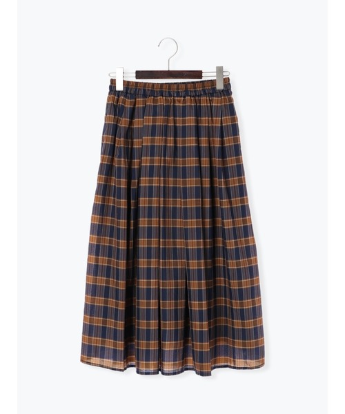 Te chichi（テチチ）の「オーガンジーチェックスカート（スカート・レディース・オフホワイト/チャコールグレー/ネイビー・ﾌﾘ-）」の17枚目の写真