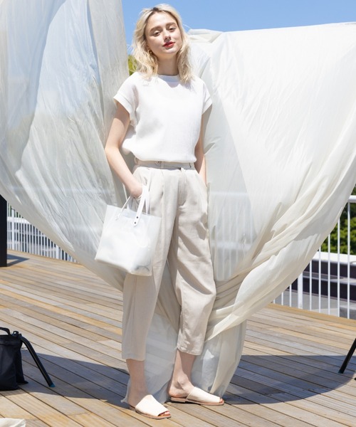 COLONY 2139（コロニートゥーワンスリーナイン）の「巾着付きクリアトートバッグ（トートバッグ・レディース・ホワイト/ブラック/ブラウン/クリア・FREE）」の21枚目の写真