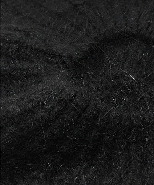 rienda(リエンダ)の「カラーknitベレー帽(ハンチング/ベレー帽・レディース・ブラック/ネイビー/アイボリー・FREE)」の5枚目の写真