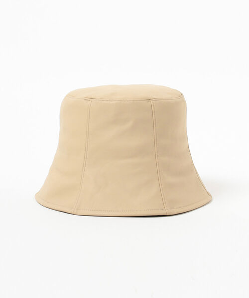 Ray BEAMS（レイビームス）の「Ray BEAMS / フェイク レザー チューリップ ハット（ハット・レディース・ブラック/ベージュ/オリーブ・ONE SIZE）」の22枚目の写真