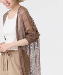 HONEYSUCKLE ROSE | 【HONEYSUCKLE ROSE】透かし編みカーディガン(カーディガン/ボレロ)