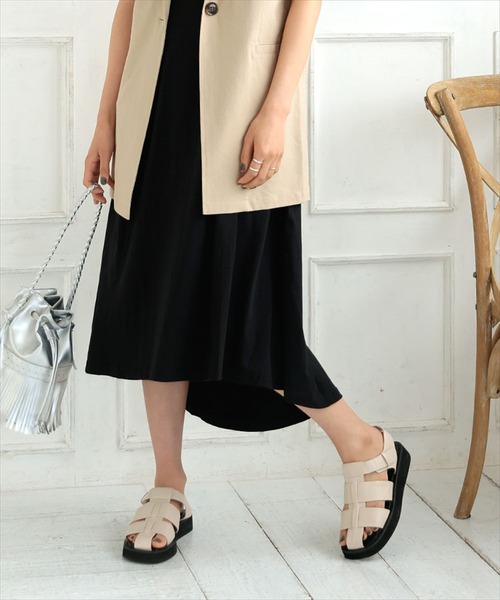 DONOBAN（ドノバン）の「グルカサンダル（サンダル・レディース・ブラック/ホワイト系その他・22.5cm/23.5cm/24.5cm）」の7枚目の写真