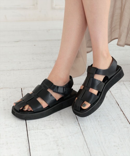 DONOBAN（ドノバン）の「グルカサンダル（サンダル・レディース・ブラック/ホワイト系その他・22.5cm/23.5cm/24.5cm）」の11枚目の写真